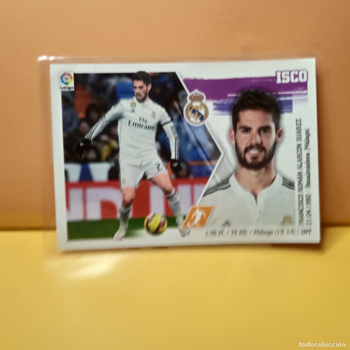 Cromos de f&uacute;tbol: EDICIONES ESTE 2015 2016 15 16 REAL MADRID ISCO 16