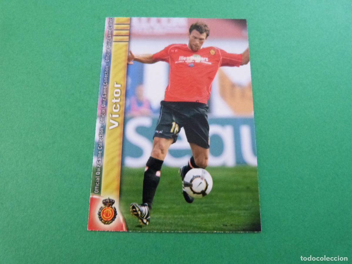 Fu&szlig;ball-Sticker: TRADING CARD FUTBOL VICTOR R.C.D. MALLORCA N&ordm; 234 FICHAS LIGA MUNDICROMO 2009-2010/09-10