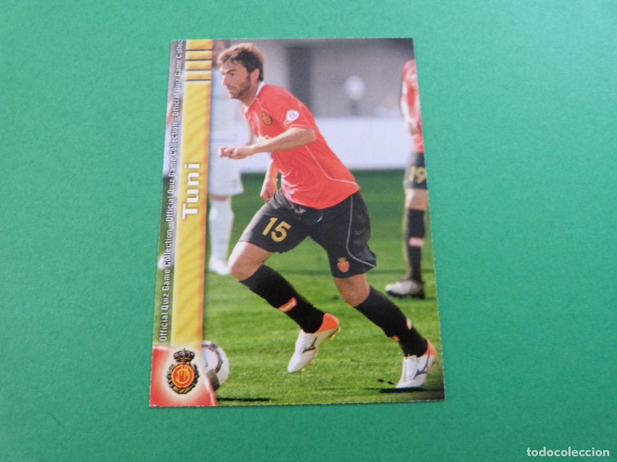 Cromos de f&uacute;tbol: TRADING CARD FUTBOL TUNI R.C.D. MALLORCA N&ordm; 229 FICHAS LIGA MUNDICROMO 2009-2010/09-10