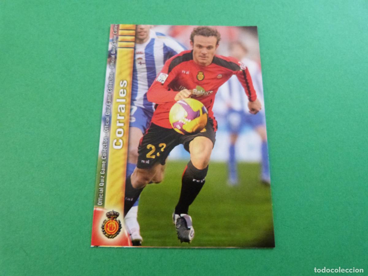 Cromos de f&uacute;tbol: TRADING CARD FUTBOL CORRALES R.C.D. MALLORCA N&ordm; 228 FICHAS LIGA MUNDICROMO 2009-2010/09-10