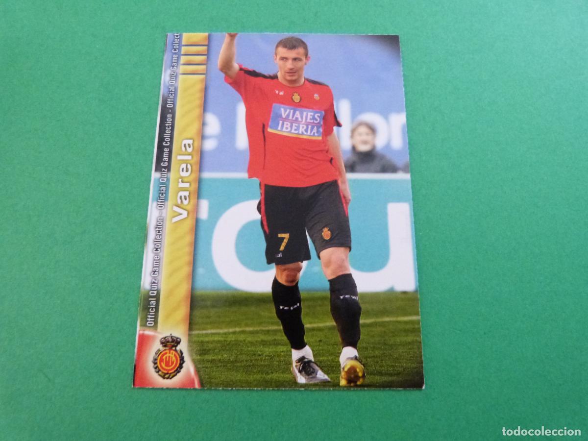 Cromos de f&uacute;tbol: TRADING CARD FUTBOL VARELA R.C.D. MALLORCA N&ordm; 226 FICHAS LIGA MUNDICROMO 2009-2010/09-10