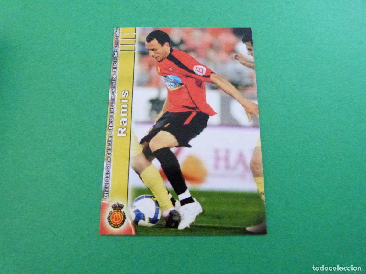 Cromos de f&uacute;tbol: TRADING CARD FUTBOL RAMIS R.C.D. MALLORCA N&ordm; 225 FICHAS LIGA MUNDICROMO 2009-2010/09-10