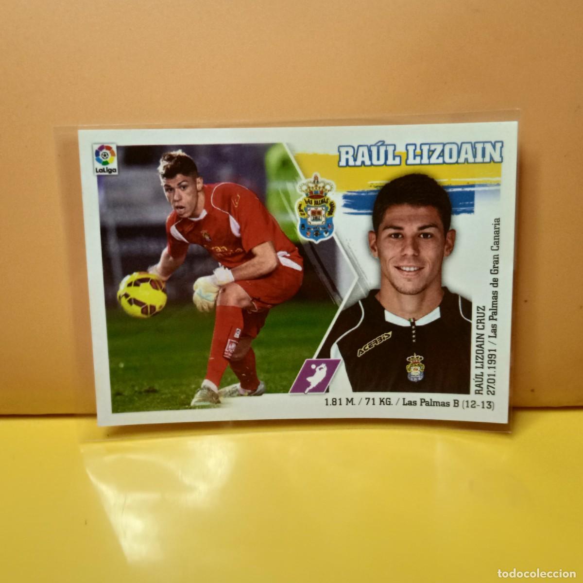 Cromos de f&uacute;tbol: EDICIONES ESTE 2015 2016 15 16 LAS PALMAS RA&Uacute;L LIZOAIN 4
