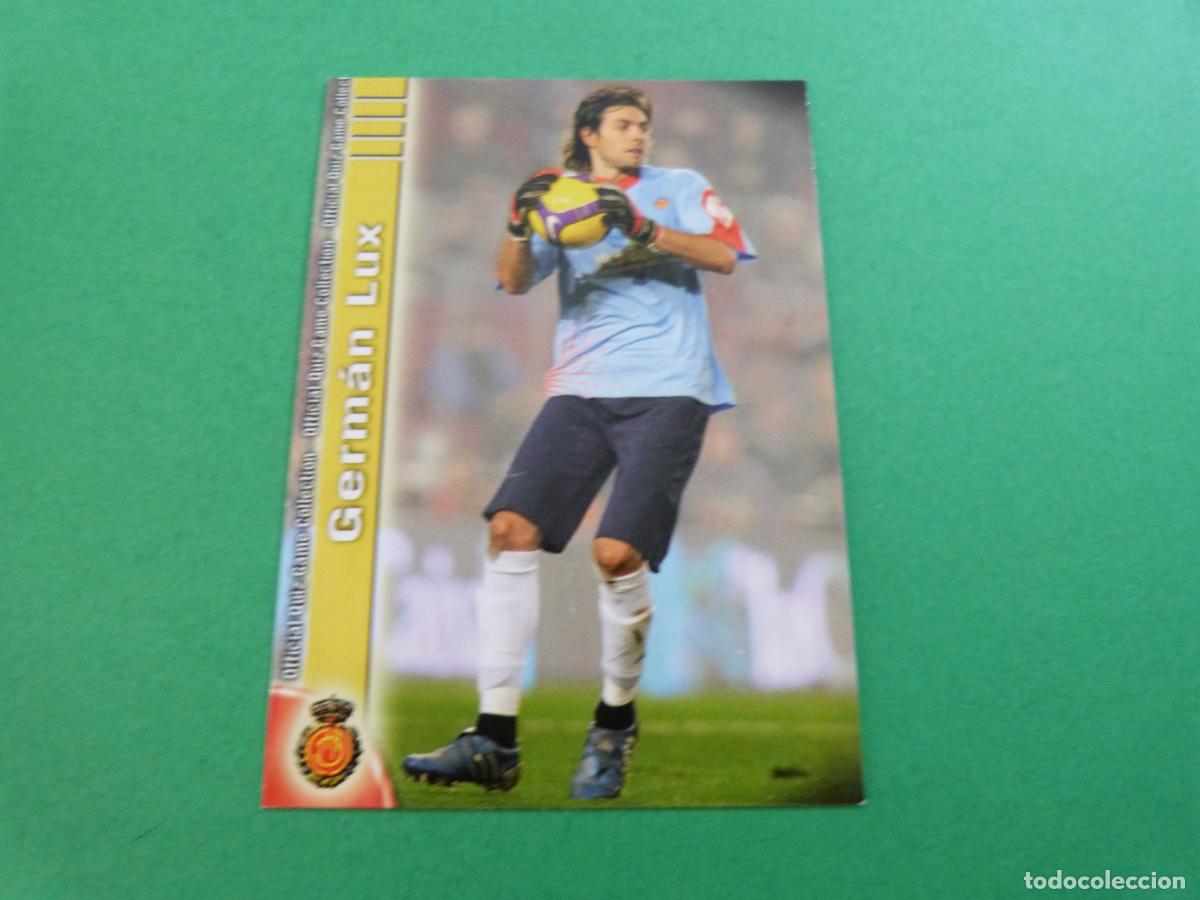 Cromos de f&uacute;tbol: TRADING CARD FUTBOL GERMAN LUX R.C.D. MALLORCA N&ordm; 221 FICHAS LIGA MUNDICROMO 2009-2010/09-10