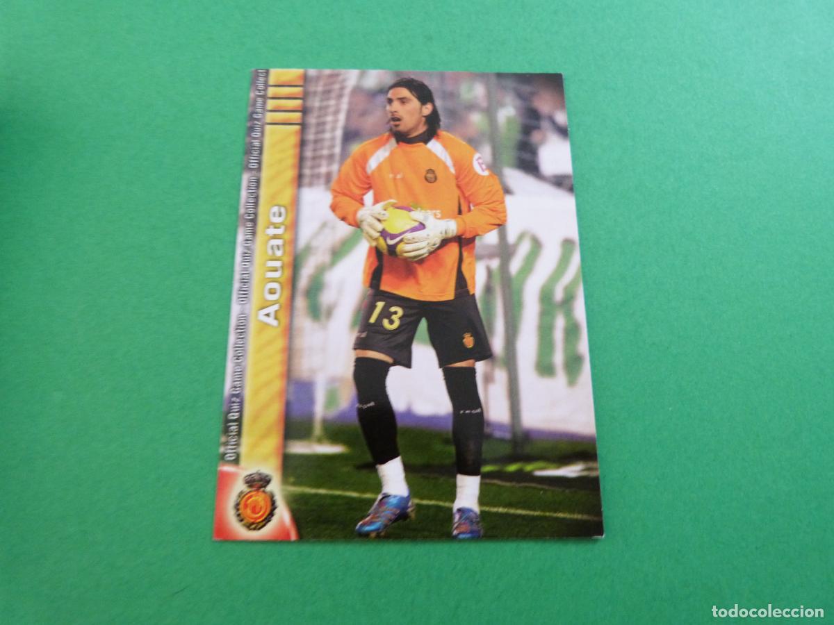Cromos de f&uacute;tbol: TRADING CARD FUTBOL AOUATE R.C.D. MALLORCA N&ordm; 220 FICHAS LIGA MUNDICROMO 2009-2010/09-10
