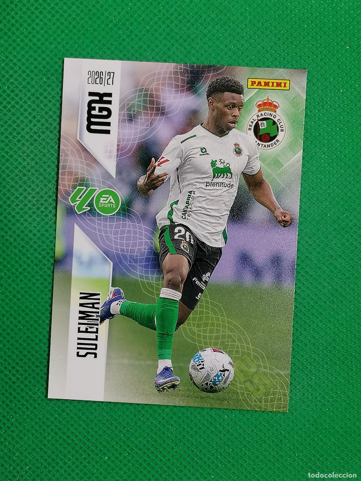 Cromos de Futebol: 284 SULEIMAN RACING DE SANTANDER ⚽ MEGACRACKS LIGA 2026 2027 26 27 ⚽