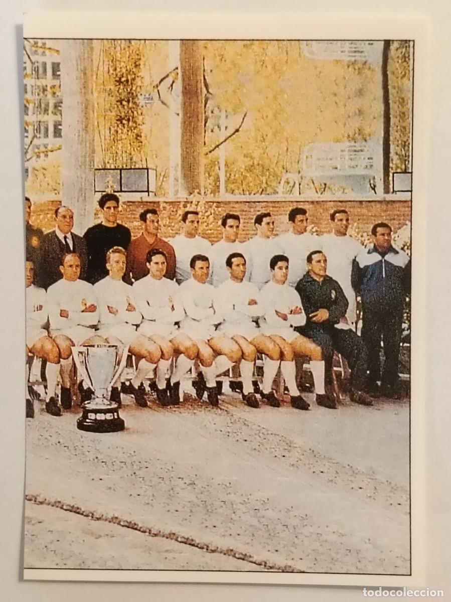 Cromos de Futebol: #34 EQUIPO 1961/1962 COLECCION REAL MADRID 95/96 PANINI