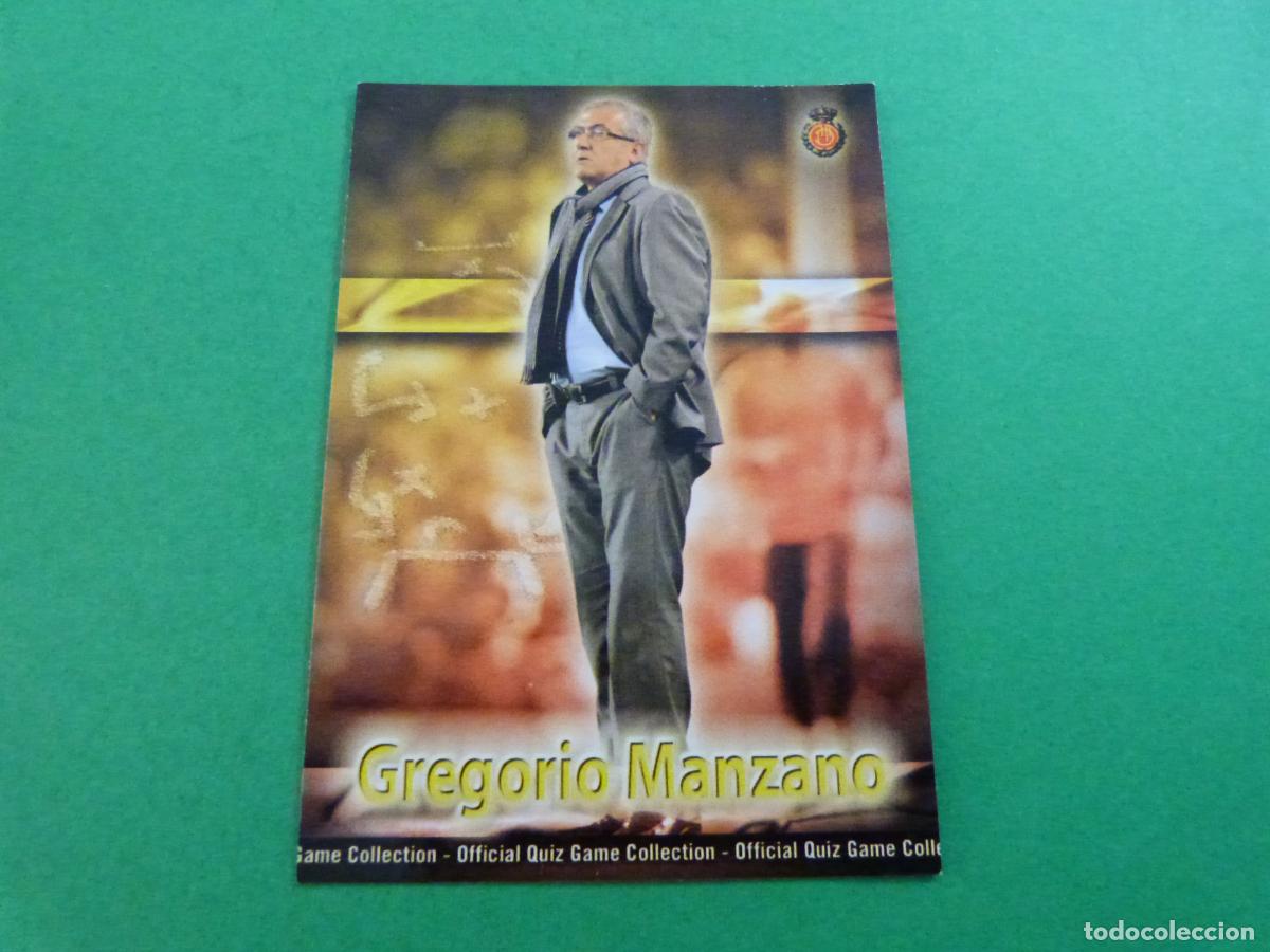 Cromos de Futebol: TRADING CARD FUTBOL GREGORIO MANZANO R.C.D. MALLORCA N&ordm; 219 FICHAS LIGA MUNDICROMO 2009-2010/09-10