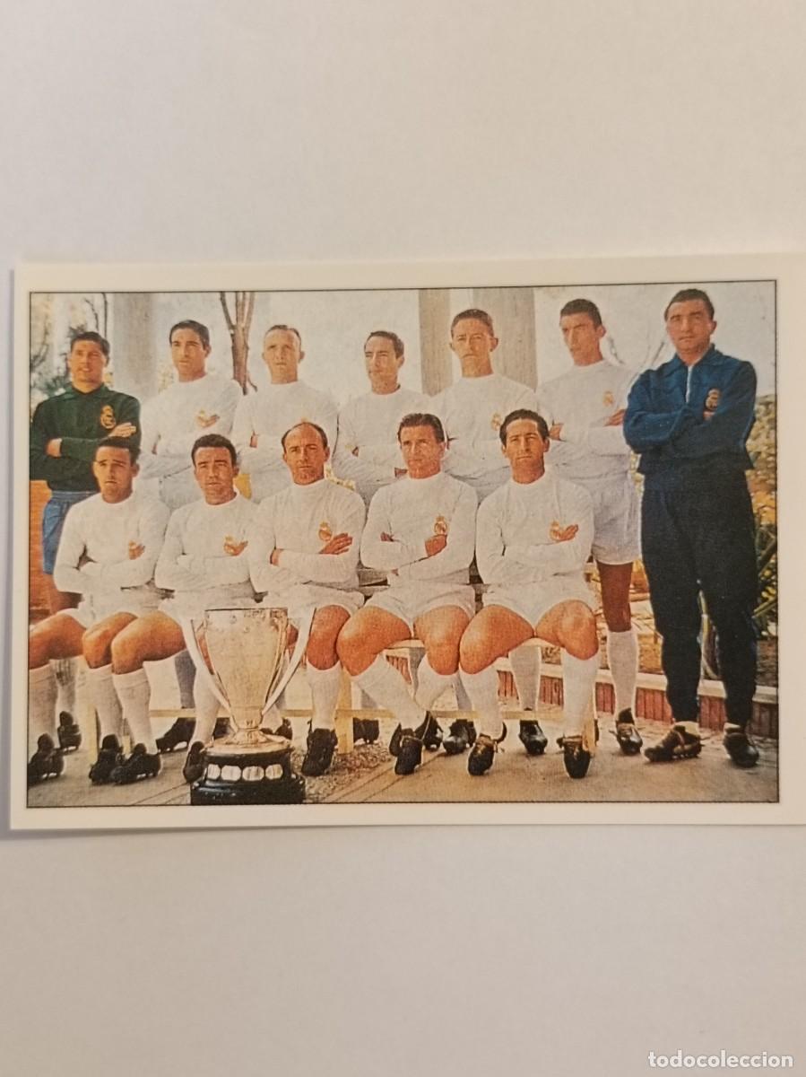 Cromos de Futebol: #35 EQUIPO 1961/1962 COLECCION REAL MADRID 95/96 PANINI