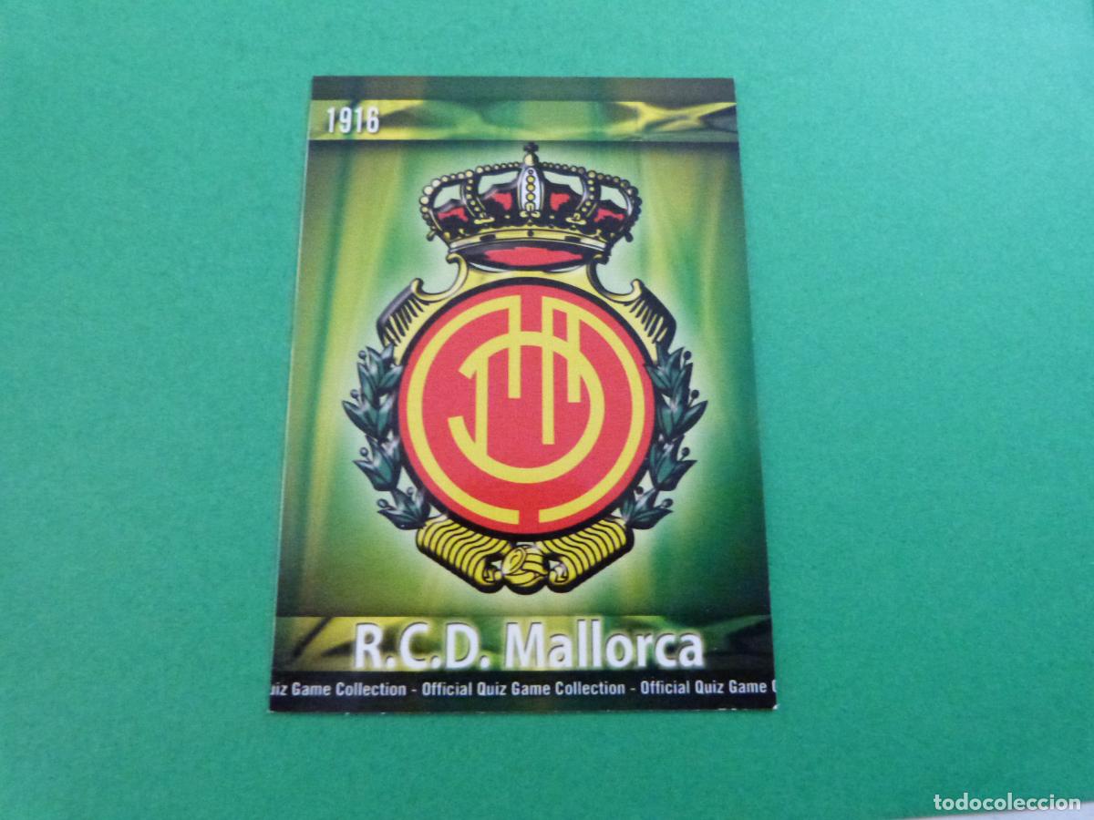 Cromos de Futebol: TRADING CARD FUTBOL ESCUDO R.C.D. MALLORCA MATE N&ordm; 217 FICHAS LIGA MUNDICROMO 2009-2010/09-10