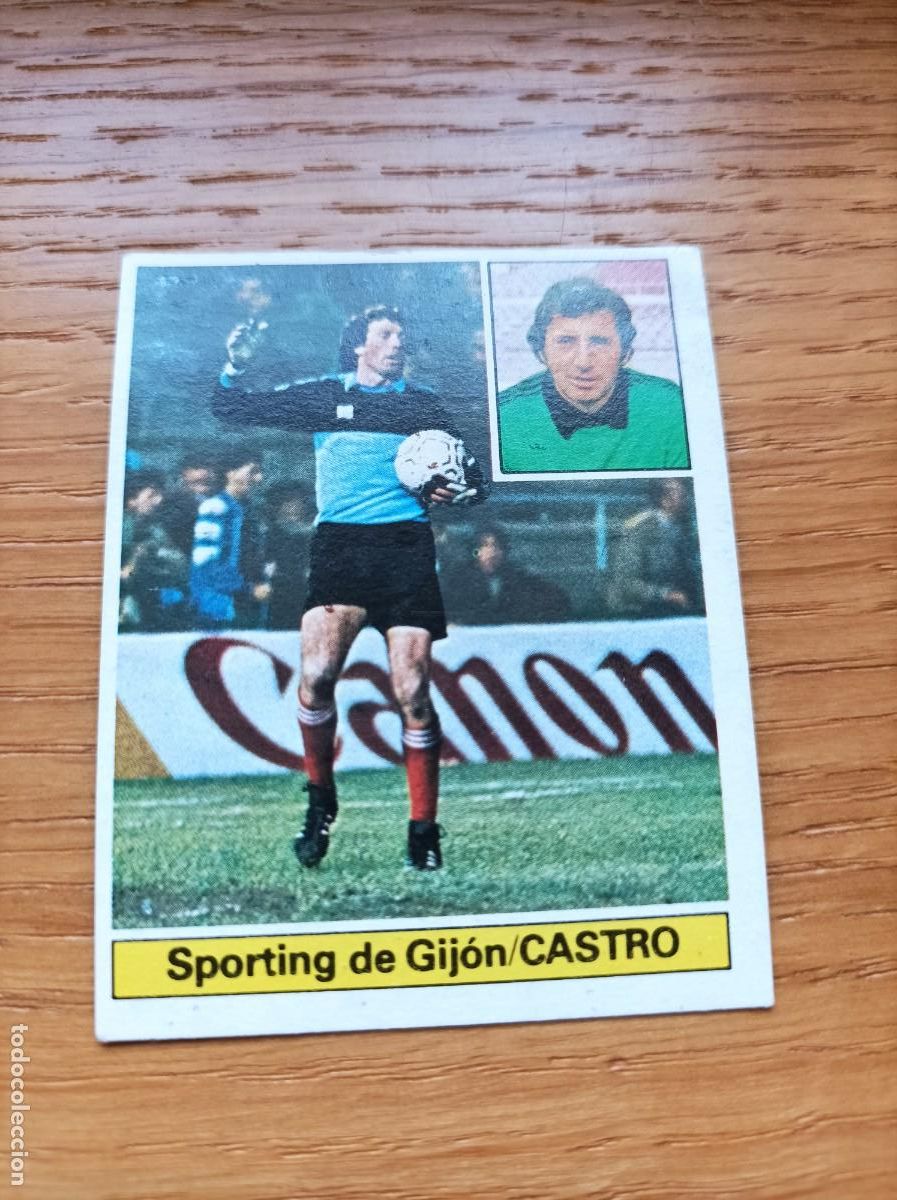 Cromos de f&uacute;tbol: LIGA ESTE 1981 1982 81 82 - SPORTING DE GIJON - CASTRO (DESPEGADO)