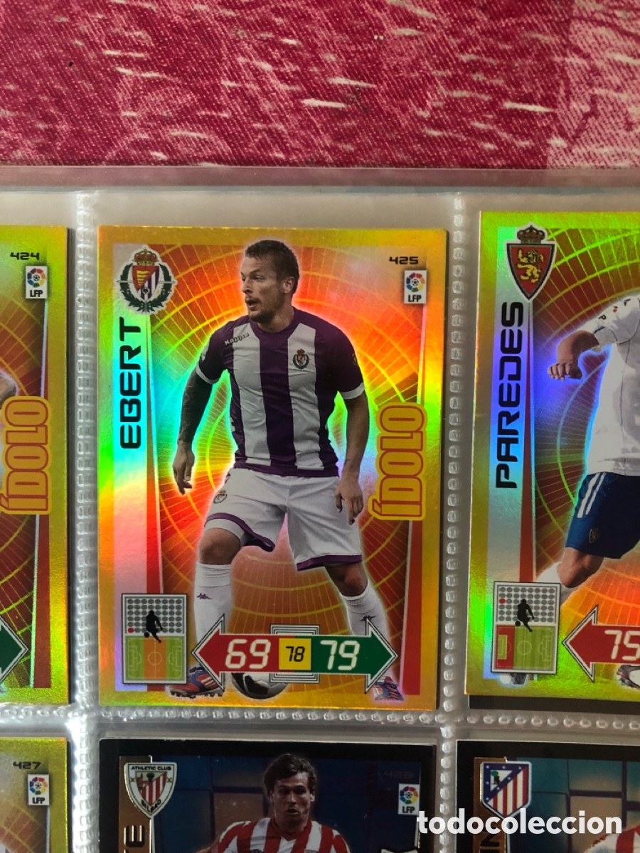 Cromos de f&uacute;tbol: Adrenalyn 2012 2013 &iacute;dolo ebert 425 Valladolid