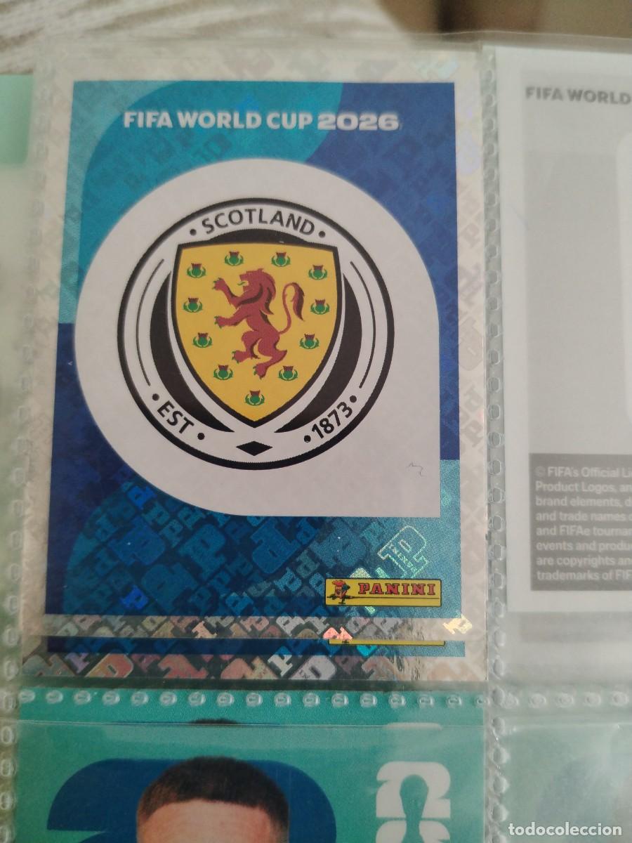 Cromos de f&uacute;tbol: CROMO MUNDIAL 2026 - ESCOCIA SCO 1