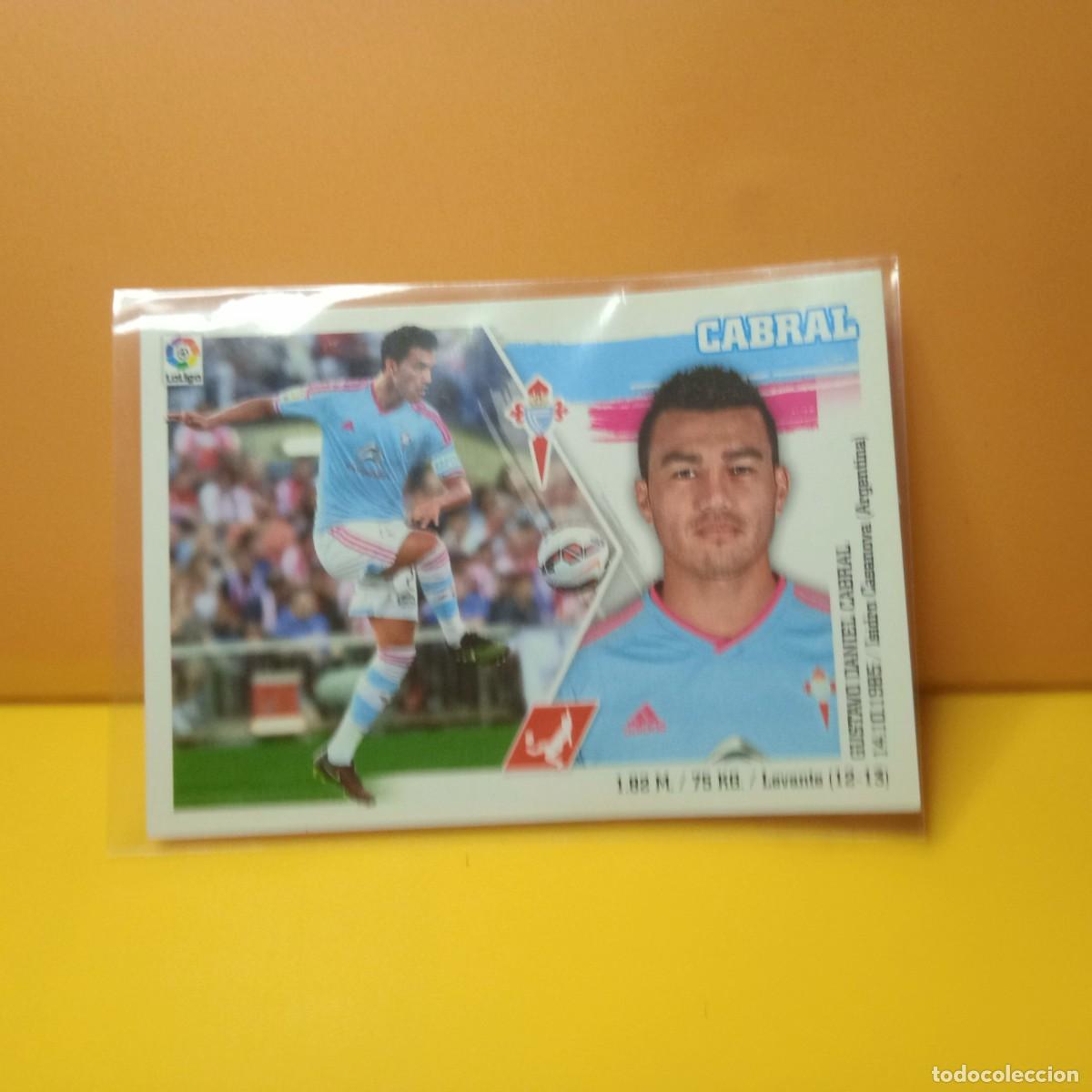 Figurine di Calcio: EDICIONES ESTE 2015 2016 15 16 CELTA DE VIGO CABRAL 7