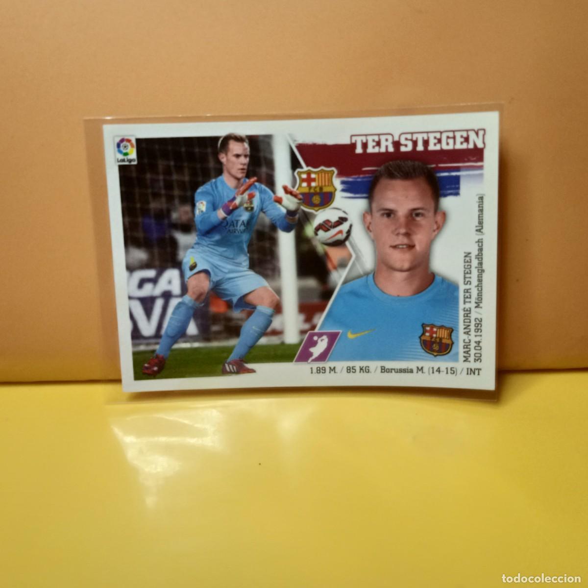 Cromos de f&uacute;tbol: EDICIONES ESTE 2015 2016 15 16 F.C BARCELONA TER STEGEN 4