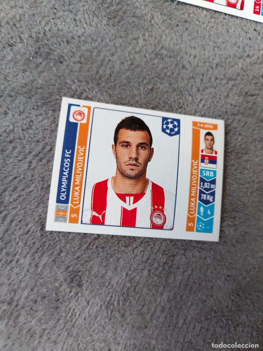 Football Stickers: 88 CHAMPIONS LEAGUE 2014 15 LUKA MILIVOJEVIĆ OLYMPIACOS FC STICKER PANINI 14 2015 UCL AAM