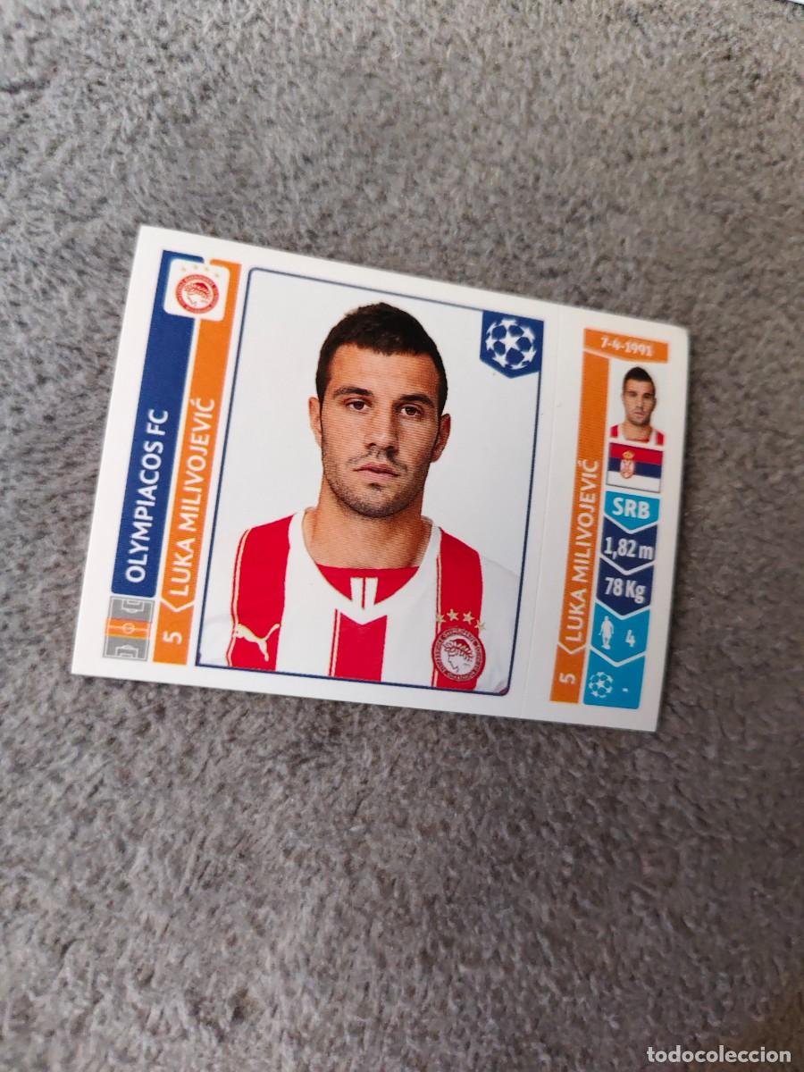 Football Stickers: 88 CHAMPIONS LEAGUE 2014 15 LUKA MILIVOJEVIĆ OLYMPIACOS FC STICKER PANINI 14 2015 UCL AAM
