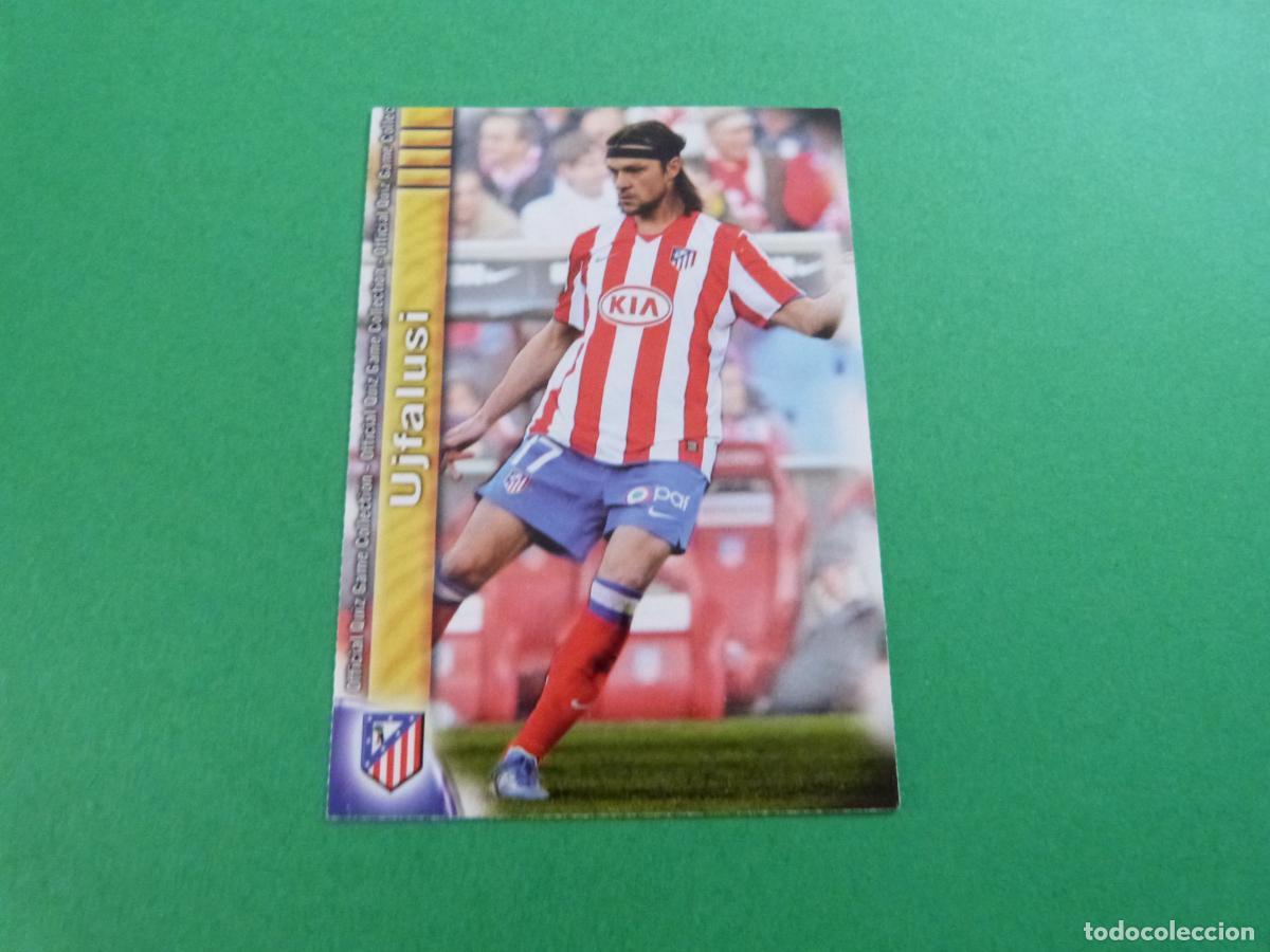 Figurine di Calcio: TRADING CARD FUTBOL UJFALUSI ATLETICO MADRID N&ordm; 91 FICHAS LIGA MUNDICROMO 2009-2010