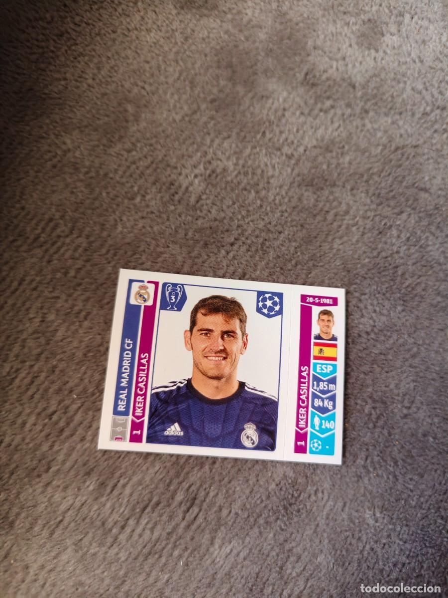 Figurine di Calcio: 109 CHAMPIONS LEAGUE 2014 15 IKER CASILLAS REAL MADRID CF STICKER PANINI 14 2015 UCL AAM