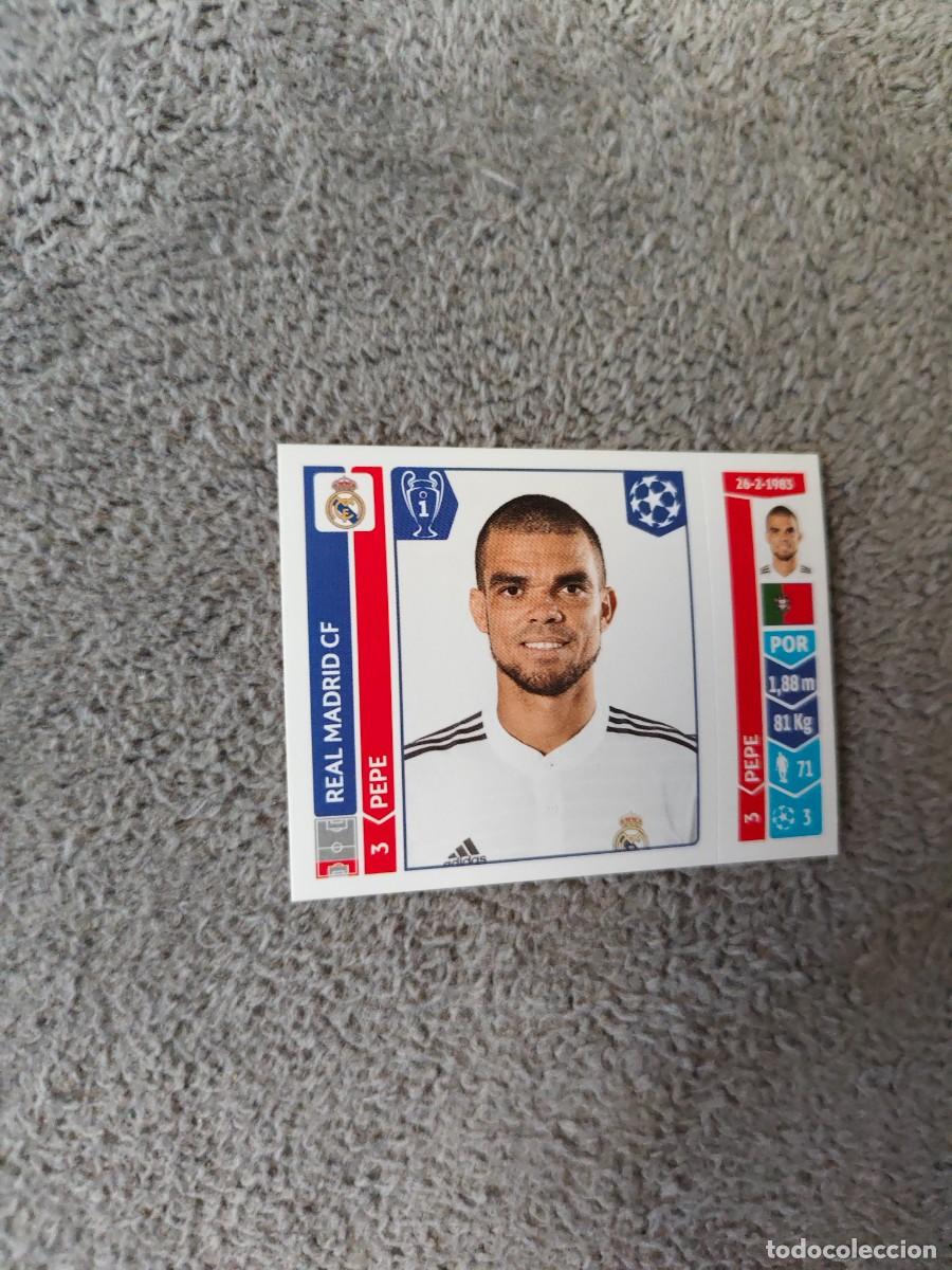 Figurine di Calcio: 112 CHAMPIONS LEAGUE 2014 15 PEPE REAL MADRID CF STICKER PANINI 14 2015 UCL AAM