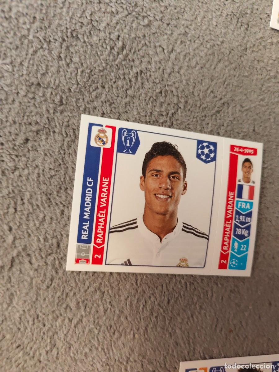Cromos de f&uacute;tbol: 121 CHAMPIONS LEAGUE 2014 15 RAPHA&Euml;L VARANE REAL MADRID CF STICKER PANINI 14 2015 UCL AAM