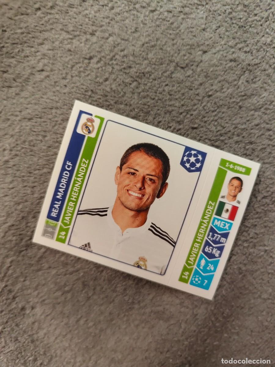 Cromos de f&uacute;tbol: 126 CHAMPIONS LEAGUE 2014 15 JAVIER HERN&Aacute;NDEZ REAL MADRID CF STICKER PANINI 14 2015 UCL AAM