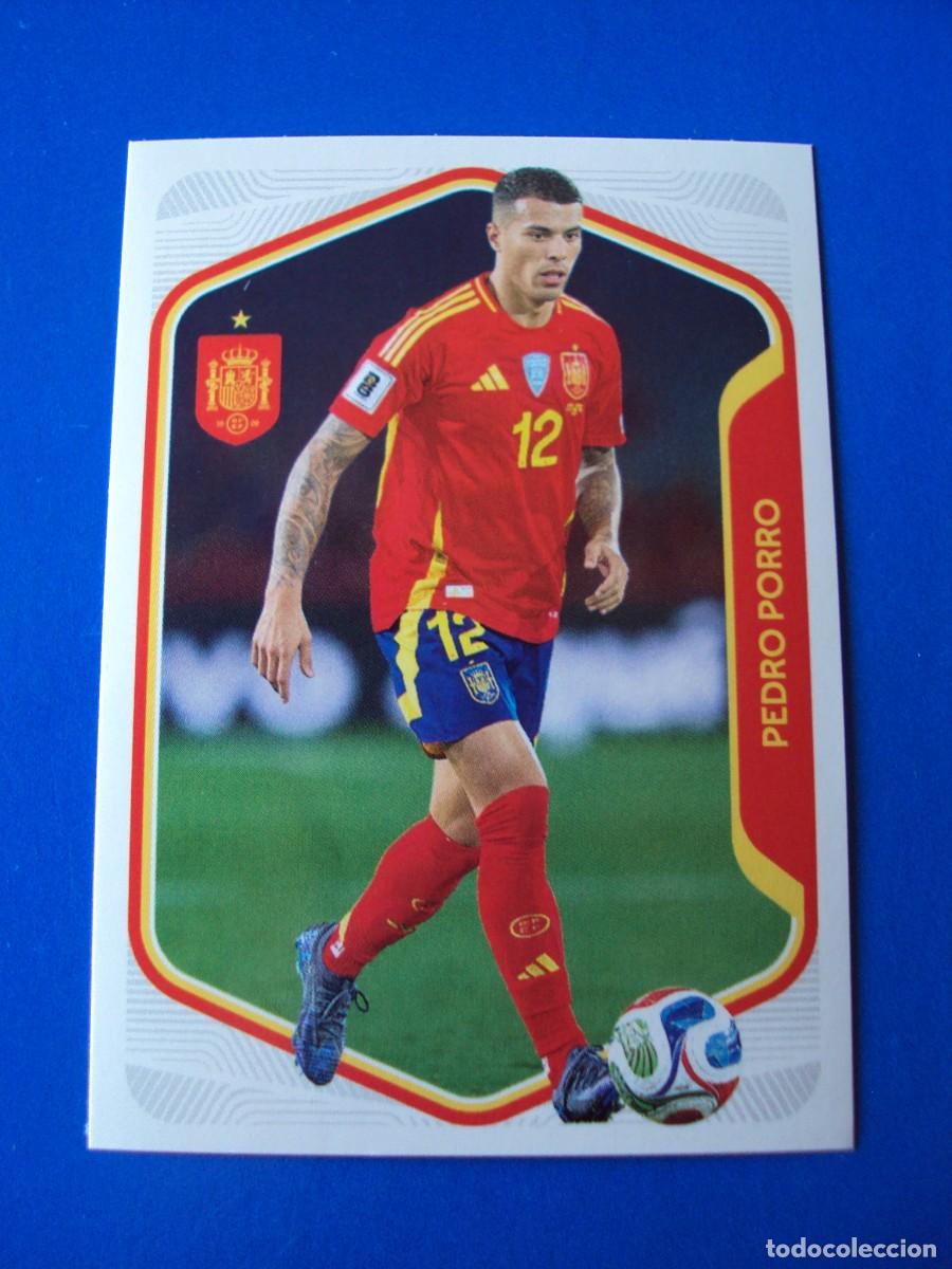 Cromos de f&uacute;tbol: CROMO 14 PEDRO PORRO ESPA&Ntilde;A 2026 CARREFOUR MUNDIAL WORLD CUP SELECCI&Oacute;N ESPA&Ntilde;OLA PANINI NUEVO