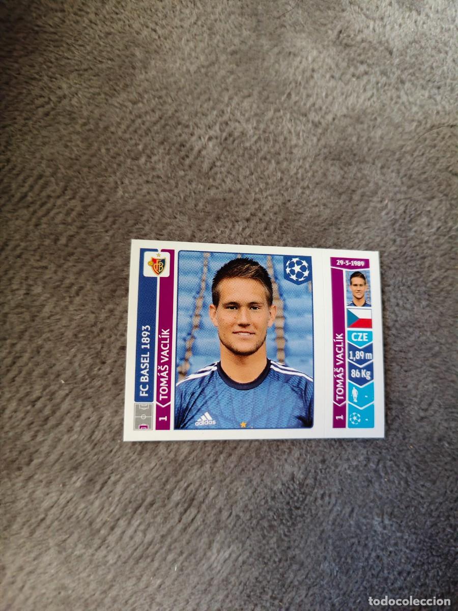 Cromos de f&uacute;tbol: 127 CHAMPIONS LEAGUE 2014 15 TOM&Aacute;&Scaron; VACL&Iacute;K FC BASEL 1893 BASILEA STICKER PANINI 14 2015 UCL AAM