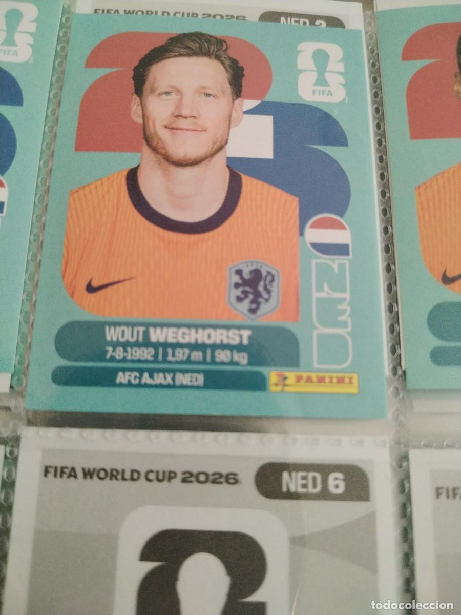 Cromos de f&uacute;tbol: CROMO MUNDIAL 2026 - HOLANDA NED 19