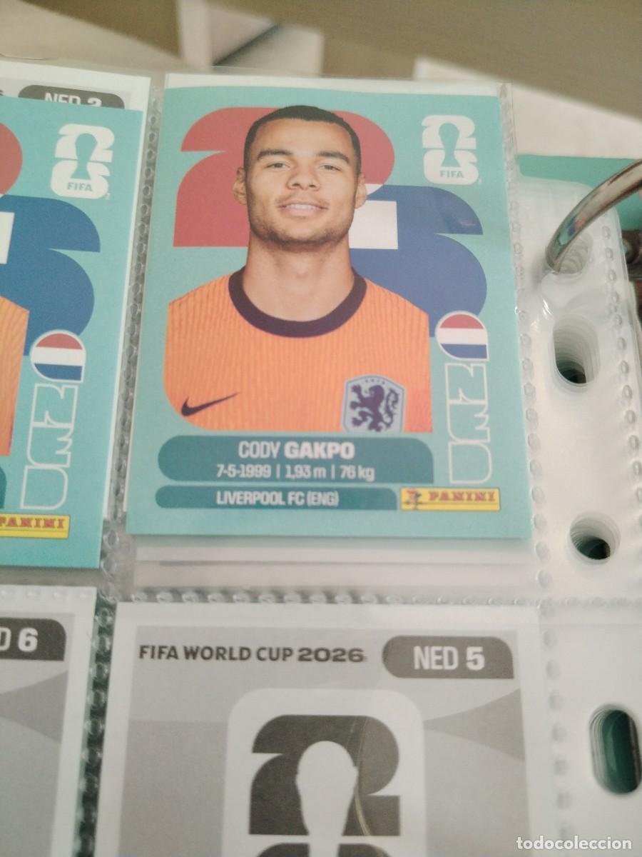 Cromos de f&uacute;tbol: CROMO MUNDIAL 2026 - HOLANDA NED 20