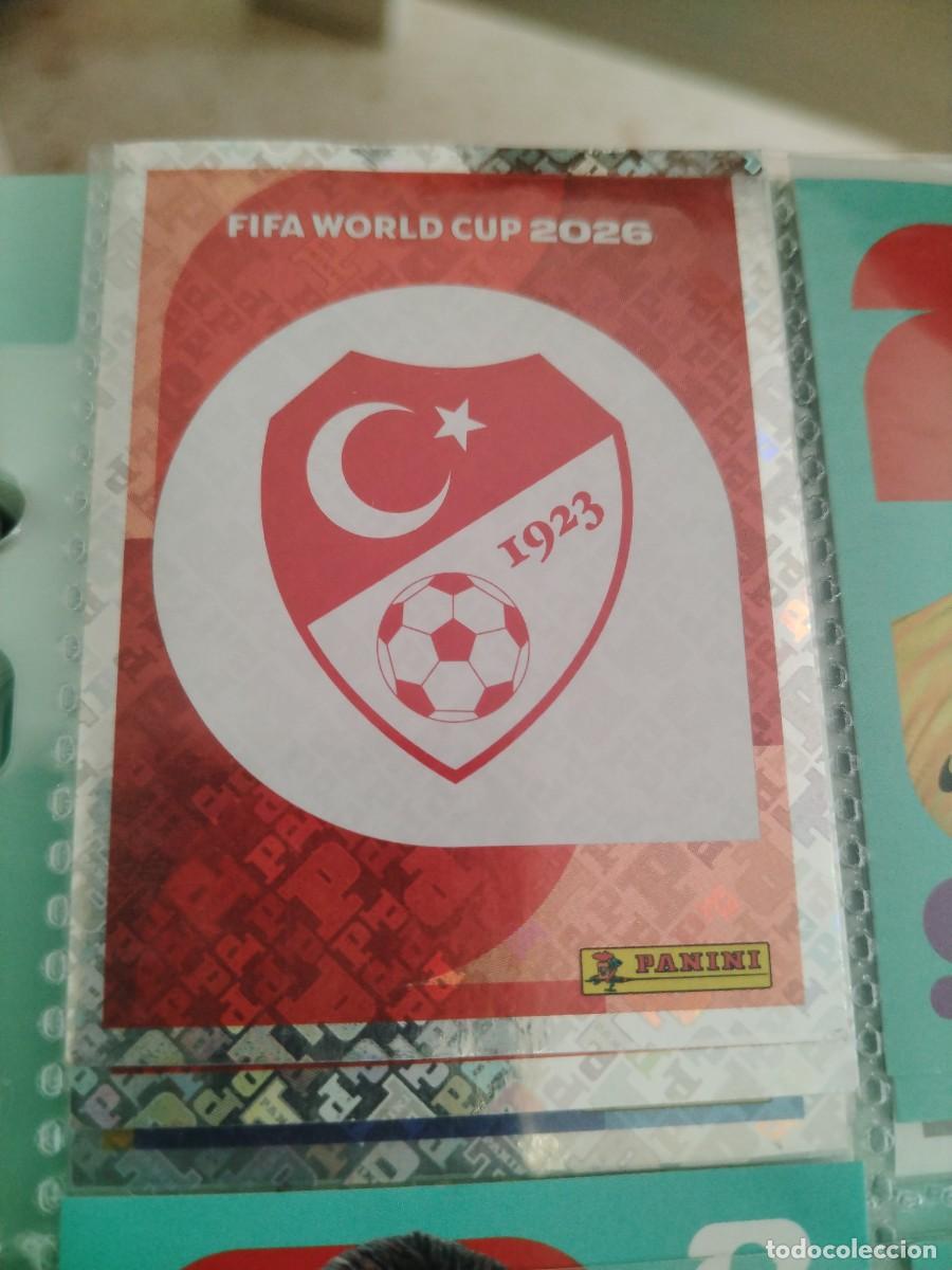 Cromos de f&uacute;tbol: CROMO MUNDIAL 2026 - TURQUIA TUR 1
