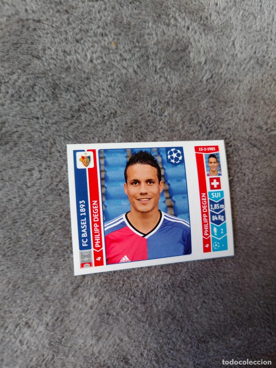 Cromos de f&uacute;tbol: 128 CHAMPIONS LEAGUE 2014 15 PHILIPP DEGEN FC BASEL 1893 BASILEA STICKER PANINI 14 2015 UCL AAM