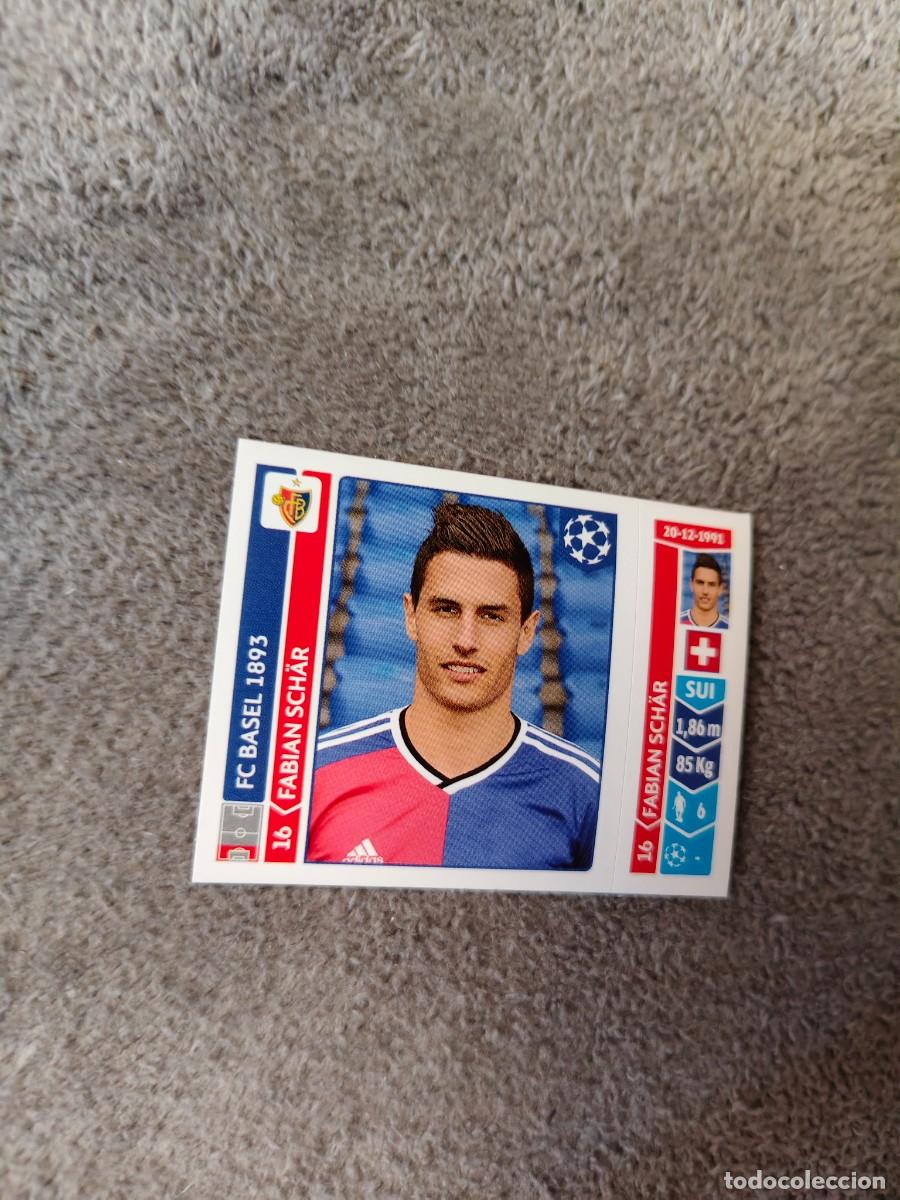 Cromos de f&uacute;tbol: 129 CHAMPIONS LEAGUE 2014 15 FABIAN SCH&Auml;R FC BASEL 1893 BASILEA STICKER PANINI 14 2015 UCL AAM