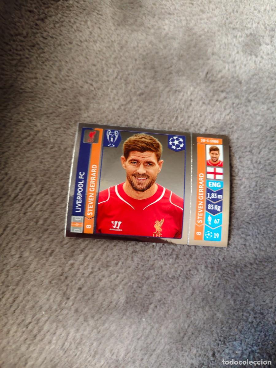 Figurine di Calcio: 150 CHAMPIONS LEAGUE 2014 15 STEVEN GERRARD LIVERPOOL FC STICKER PANINI 14 2015 UCL AAM