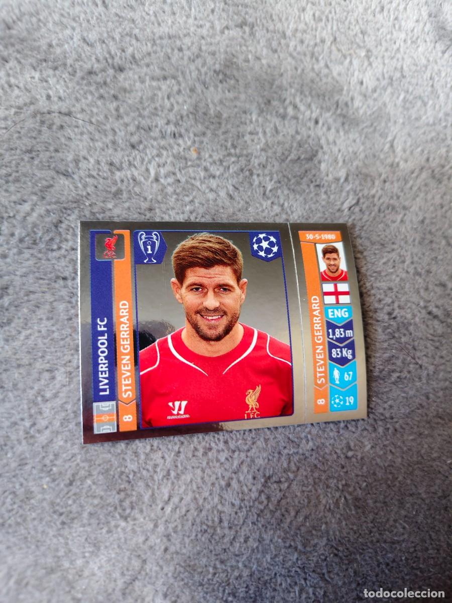 Figurine di Calcio: 150 CHAMPIONS LEAGUE 2014 15 STEVEN GERRARD LIVERPOOL FC STICKER PANINI 14 2015 UCL AAM