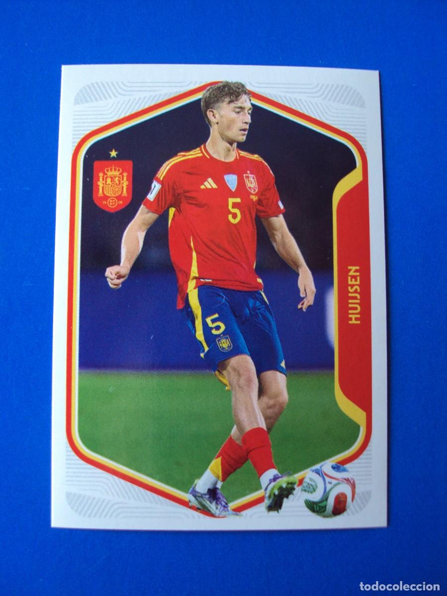 Figurine di Calcio: CROMO 22 HUIJSEN ESPA&Ntilde;A 2026 CARREFOUR MUNDIAL WORLD CUP SELECCI&Oacute;N ESPA&Ntilde;OLA PANINI NUEVO