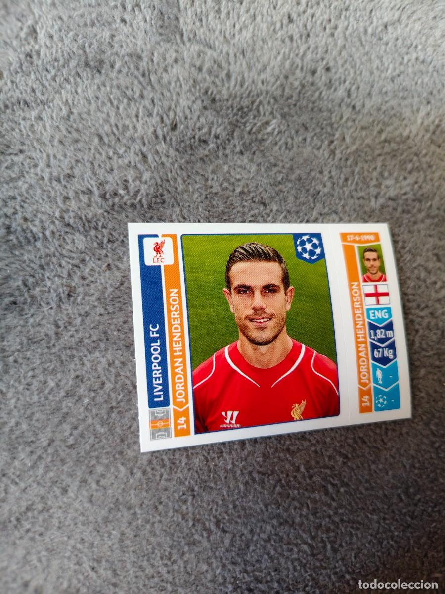 Figurine di Calcio: 151 CHAMPIONS LEAGUE 2014 15 JORDAN HENDERSON LIVERPOOL FC STICKER PANINI 14 2015 UCL AAM