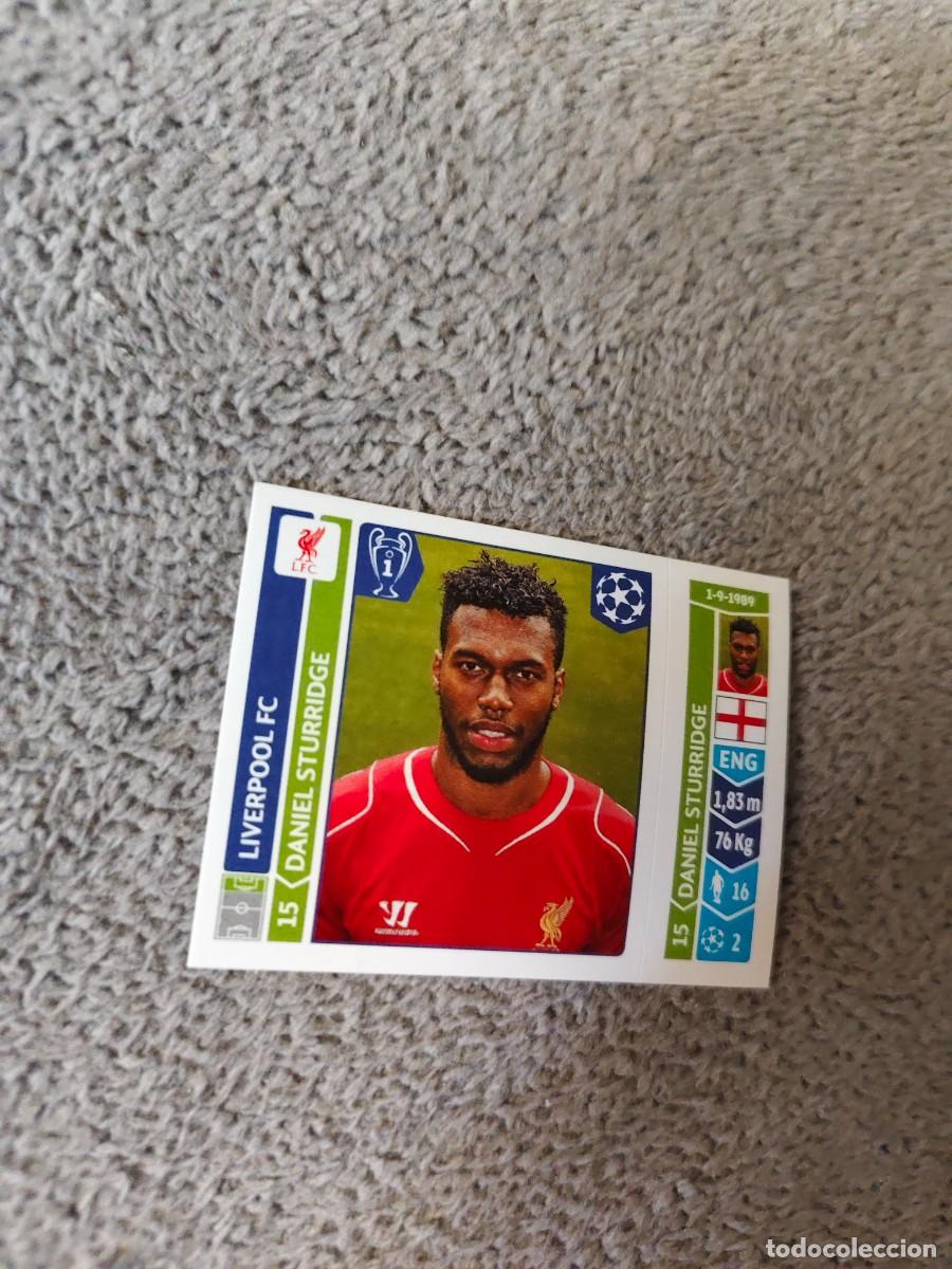 Football Stickers: 152 CHAMPIONS LEAGUE 2014 15 DANIEL STURRIDGE LIVERPOOL FC STICKER PANINI 14 2015 UCL AAM