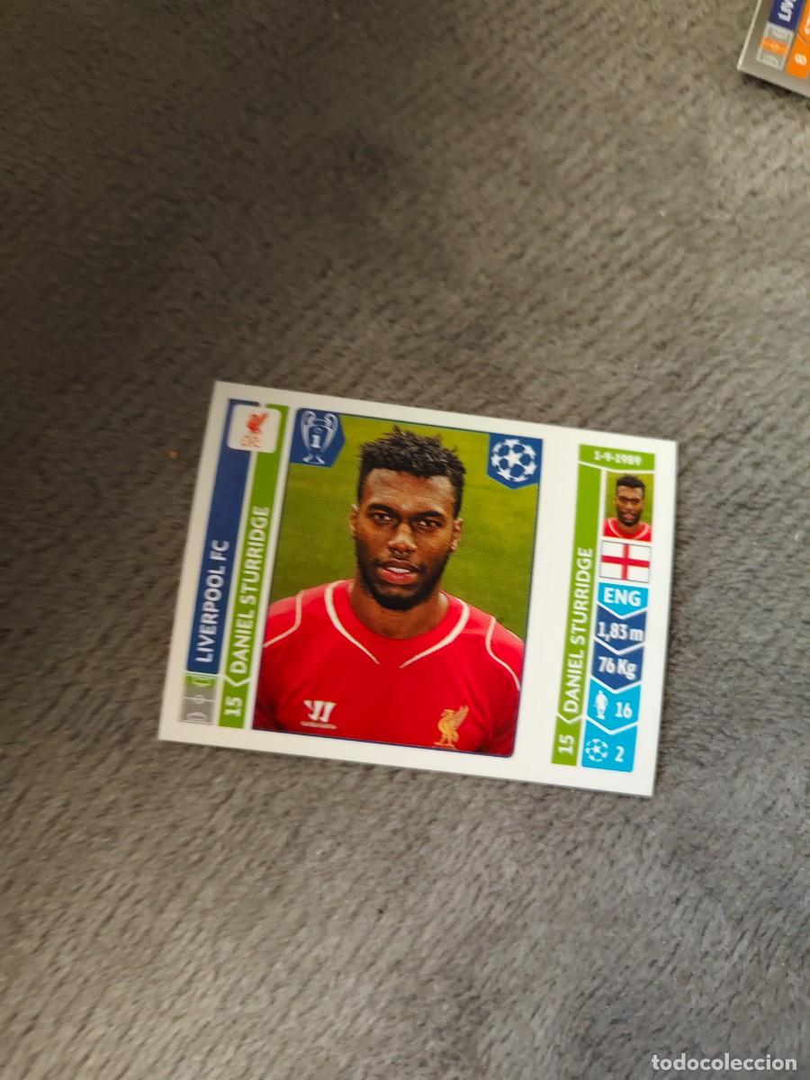 Football Stickers: 152 CHAMPIONS LEAGUE 2014 15 DANIEL STURRIDGE LIVERPOOL FC STICKER PANINI 14 2015 UCL AAM