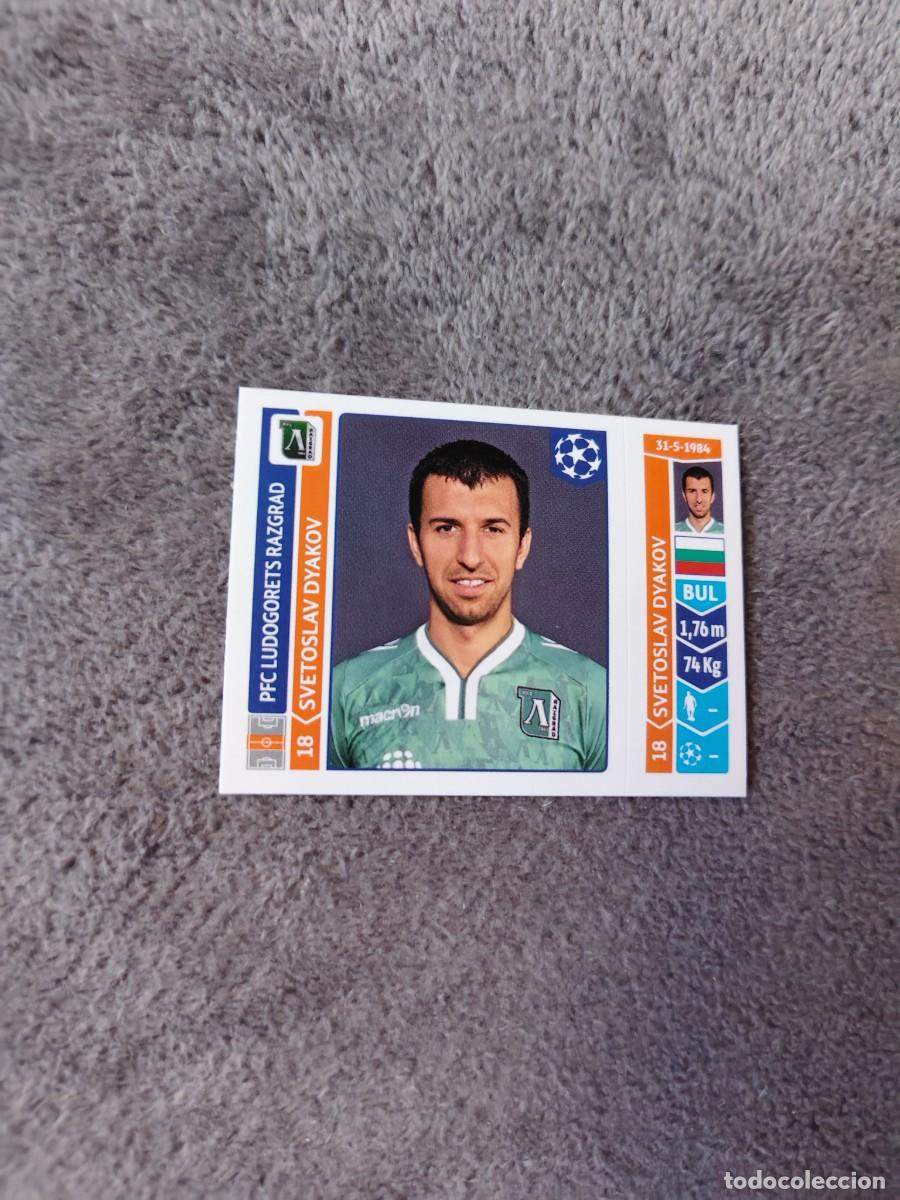 Football Stickers: 168 CHAMPIONS LEAGUE 2014 15 SVETOSLAV DYAKOV PFC LUDOGORETS STICKER PANINI 14 2015 UCL AAM