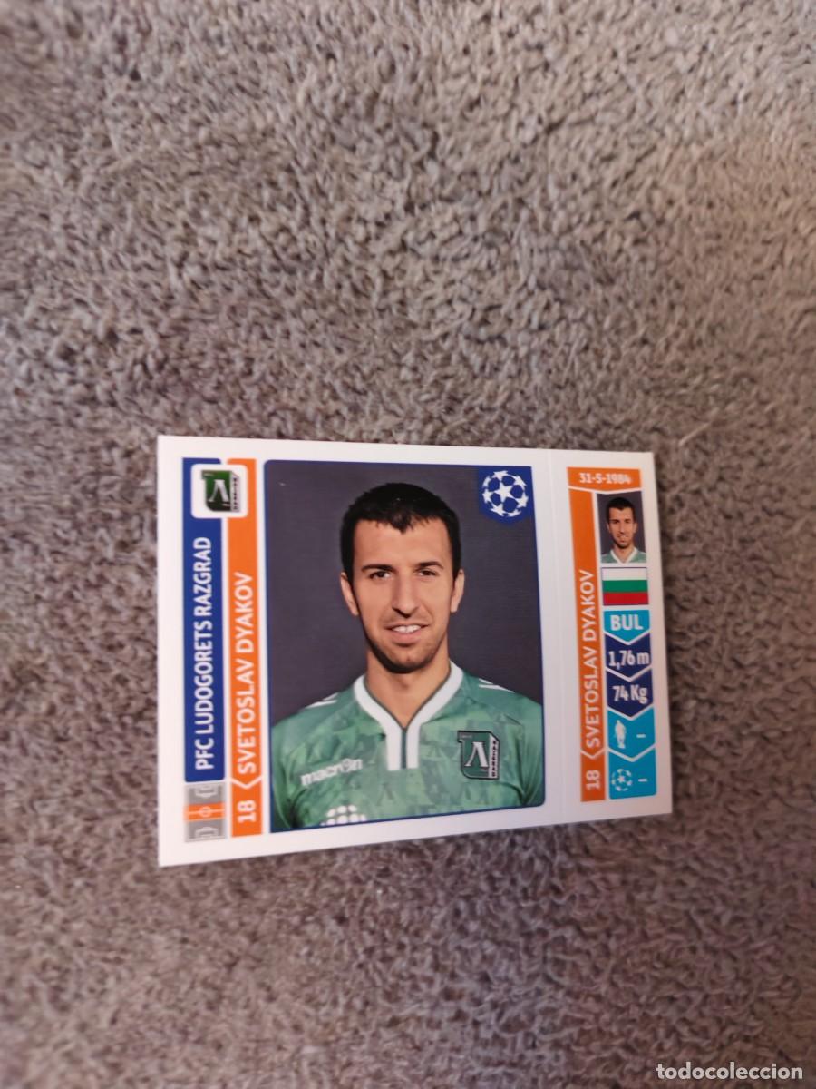 Football Stickers: 168 CHAMPIONS LEAGUE 2014 15 SVETOSLAV DYAKOV PFC LUDOGORETS STICKER PANINI 14 2015 UCL AAM