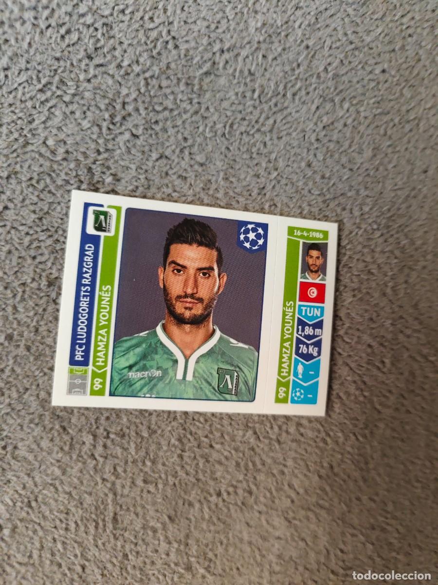 Cromos de f&uacute;tbol: 180 CHAMPIONS LEAGUE 2014 15 HAMZA YOUN&Eacute;S PFC LUDOGORETS STICKER PANINI 14 2015 UCL AAM