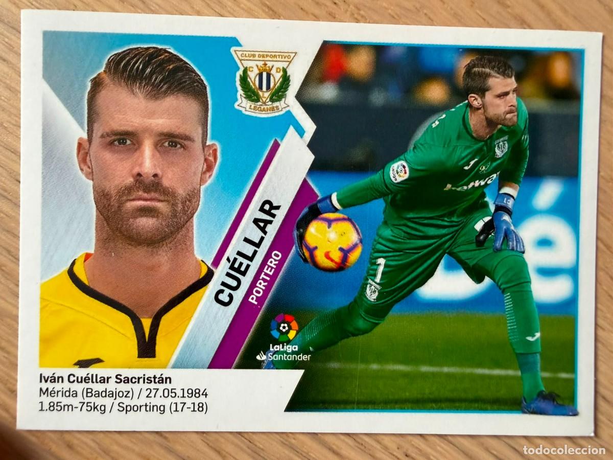 Cromos de f&uacute;tbol: 1 CUELLAR LEGANES 19 20 2019 2020 LIGA SANTANDER COLECCIONES ESTE SIN PEGAR STICKER