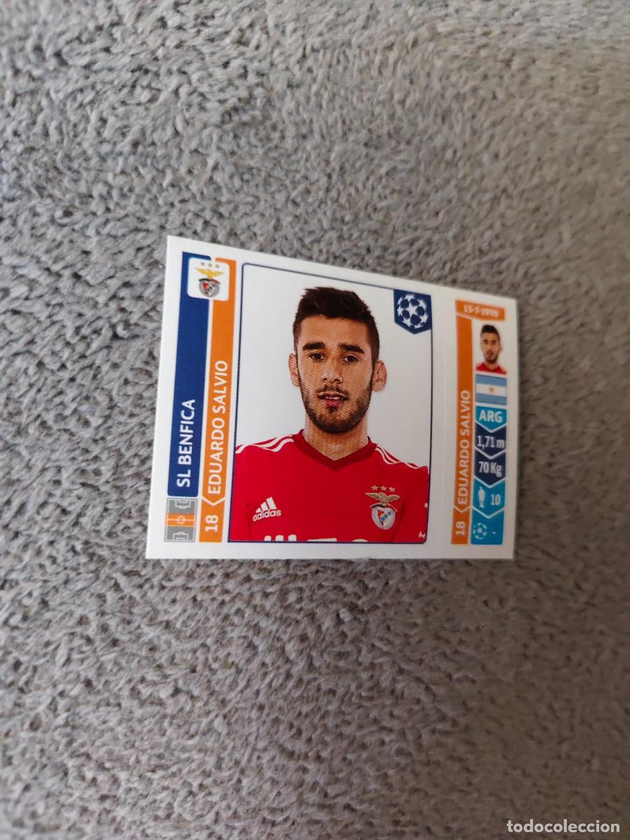 Cromos de f&uacute;tbol: 189 CHAMPIONS LEAGUE 2014 15 EDUARDO SALVIO SL BENFICA STICKER PANINI 14 2015 UCL AAM