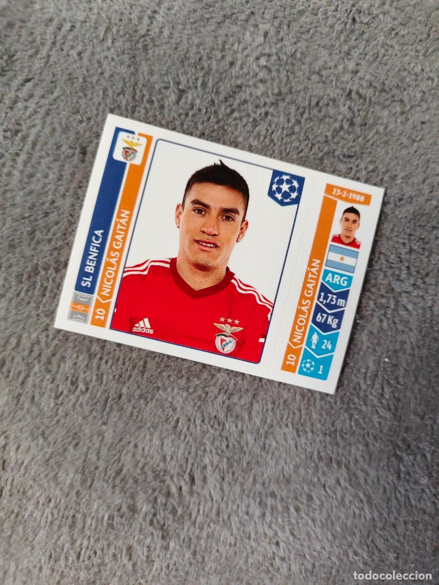 Cromos de f&uacute;tbol: 191 CHAMPIONS LEAGUE 2014 15 NICOL&Aacute;S GAIT&Aacute;N SL BENFICA STICKER PANINI 14 2015 UCL AAM