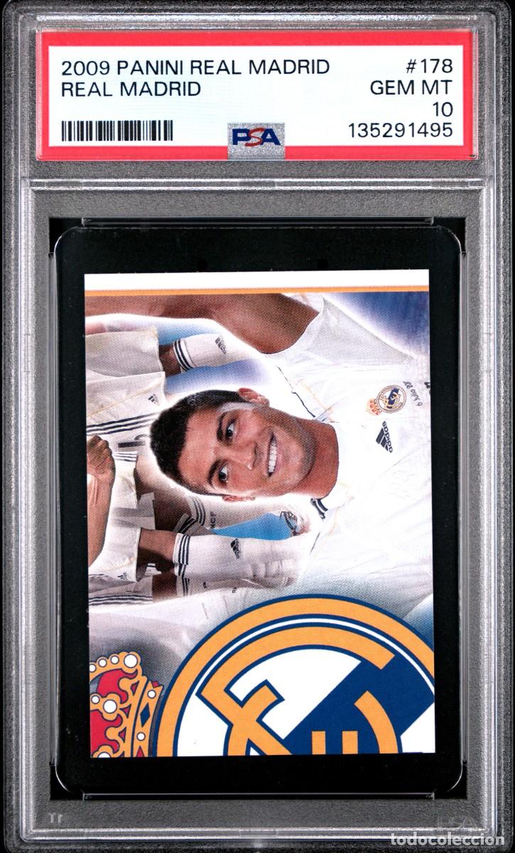 Cromos de f&uacute;tbol: Rookie Cristiano Ronaldo #178 Real Madrid Panini 2009 2010 PSA 10