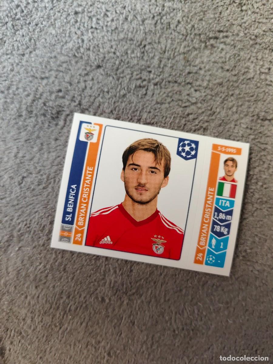 Football Stickers: 195 CHAMPIONS LEAGUE 2014 15 BRYAN CRISTANTE SL BENFICA STICKER PANINI 14 2015 UCL AAM