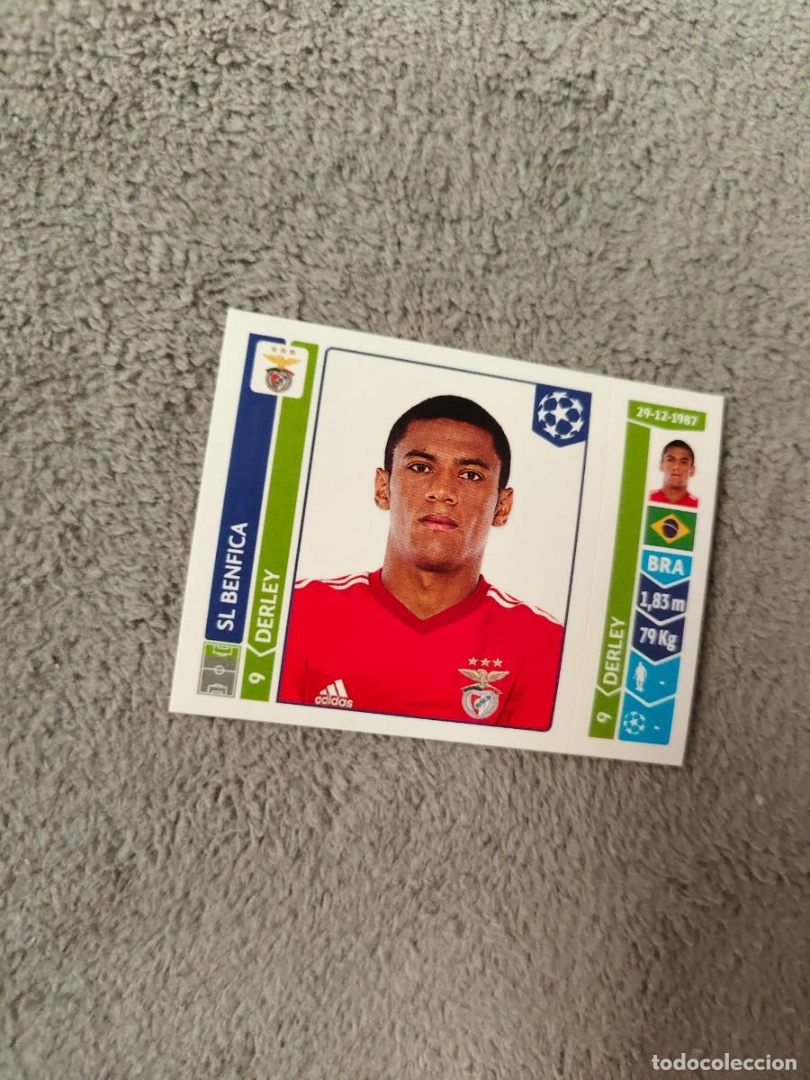 Football Stickers: 197 CHAMPIONS LEAGUE 2014 15 DERLEY SL BENFICA STICKER PANINI 14 2015 UCL AAM