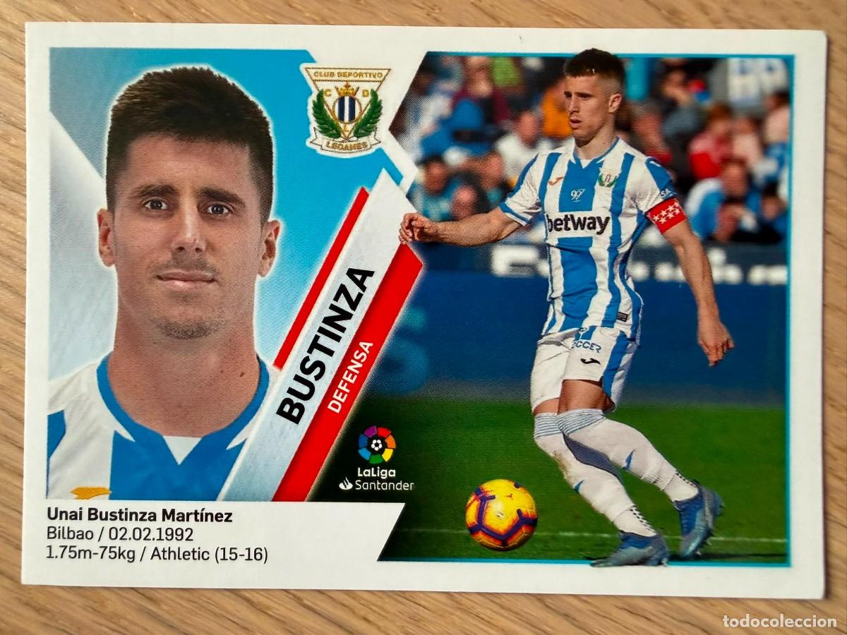 Football Stickers: 5A 5 A BUSTINZA LEGANES 19 20 2019 2020 LIGA SANTANDER COLECCIONES ESTE SIN PEGAR STICKER