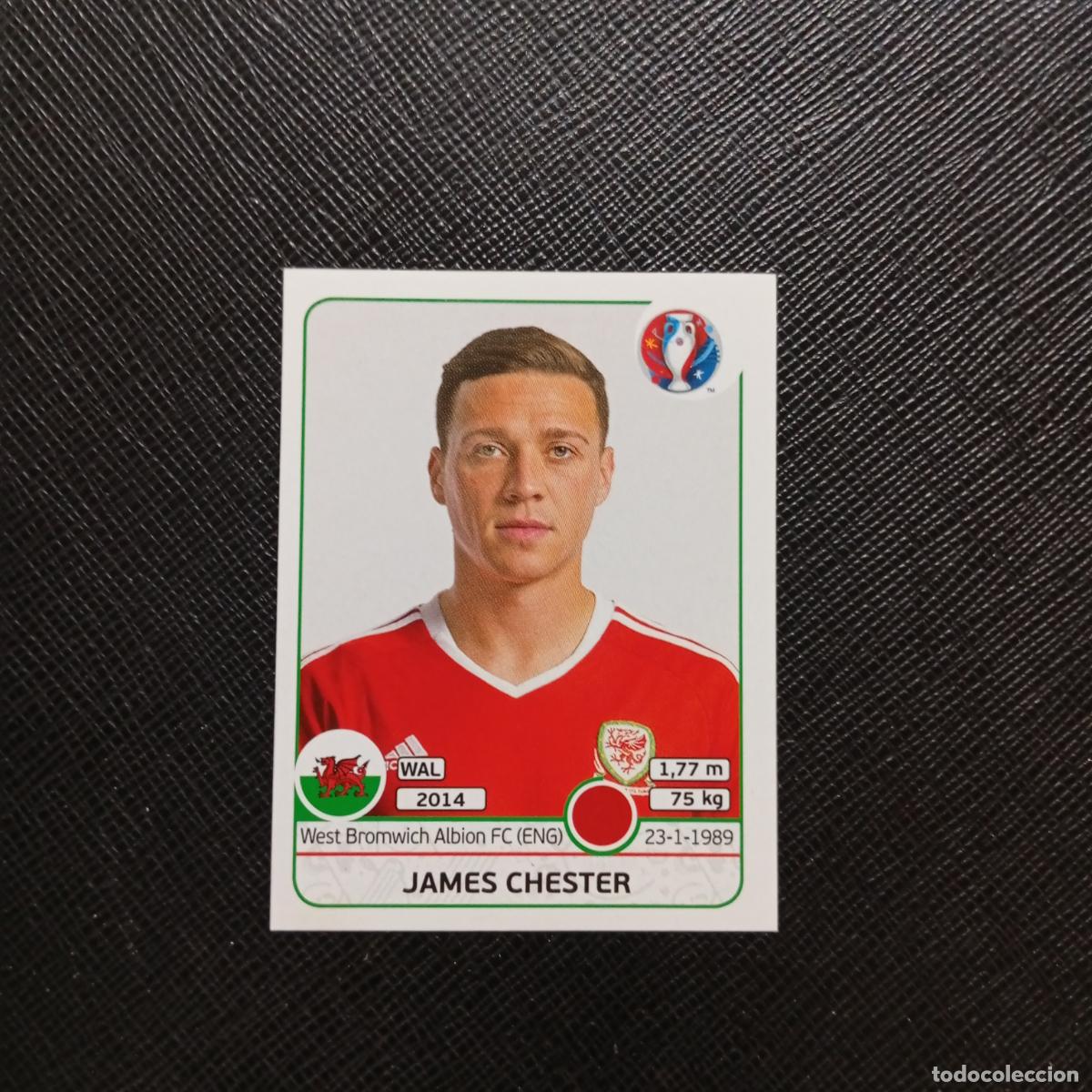 Football Stickers: 183 JAMES CHESTER GALES PANINI EURO EUROCOPA FRANCIA 2016 CROMO FUTBOL 16 - SIN PEGAR B